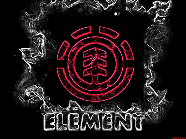 Red white logo smoke element free wallpaper - medium preview image