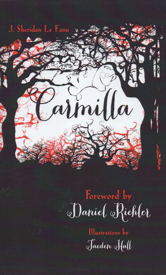 Carmilla trees red sky book free wallpaper - medium preview image