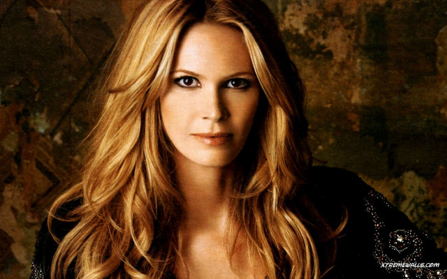 Blonde hair blue eyes grungy free wallpaper - medium preview image