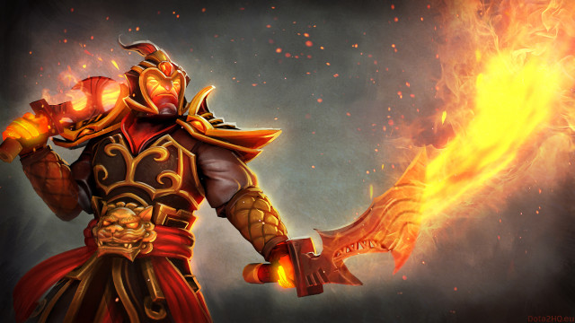 Man armor fireball flame arm free wallpaper - medium preview image