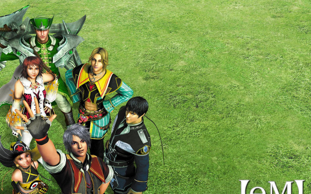 Group people field grass title free wallpaper - medium preview image