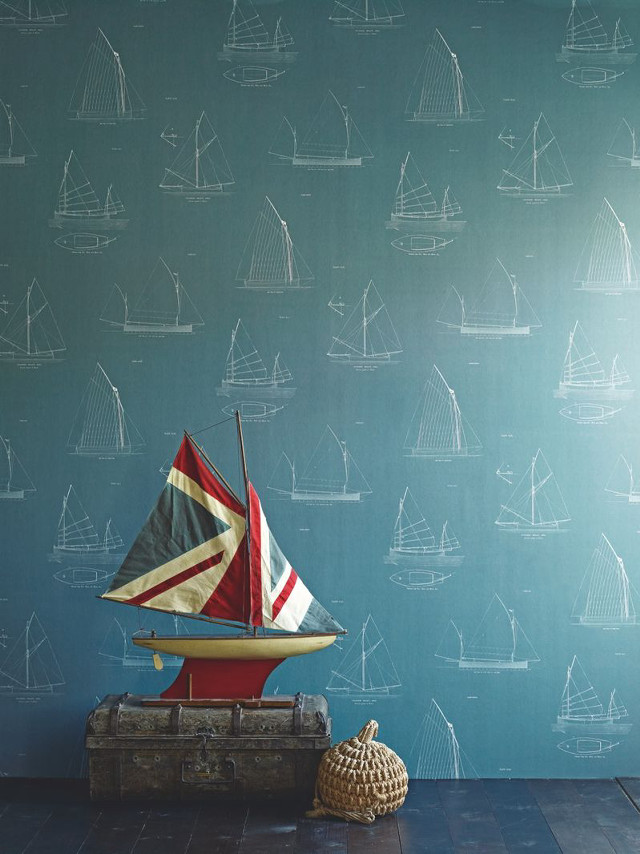 Toy boat suitcase wall boats free wallpaper - medium preview image