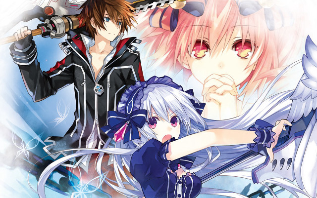 Anime characters swords bird shoulder free wallpaper - medium preview image