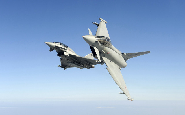 Fighter jet blue sky pilot #6 free wallpaper - medium preview image