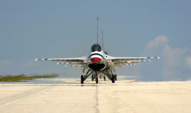 Jet plane runway takeoff precisionism free wallpaper - medium preview image