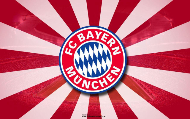 Red white striped soccer emblem free wallpaper - medium preview image