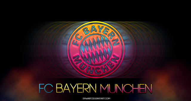 Neon sign fc bayern munchen free wallpaper - medium preview image