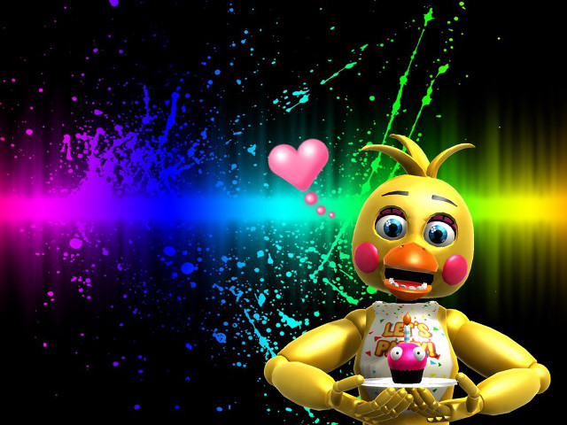 Yellow toy cupcake heart image free wallpaper - medium preview image