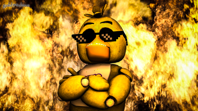 Yellow teddy bear sunglasses fire free wallpaper - medium preview image