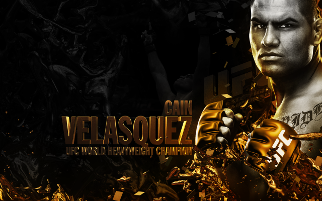 Man wrestling gold black foil free wallpaper - medium preview image