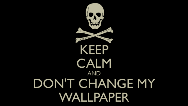 Keep calm dont change my free wallpaper - medium preview image