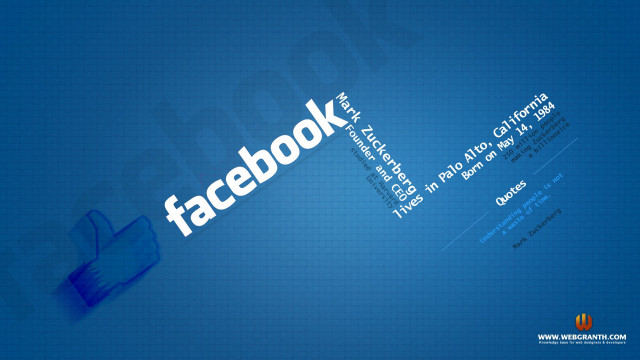 Facebook logo blue carlos trillo free wallpaper - medium preview image