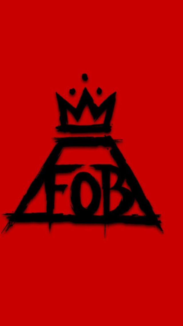 Red crown letters black crown free wallpaper - medium preview image