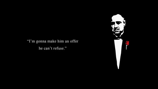 Man tuxedo quote offer realism free wallpaper - medium preview image
