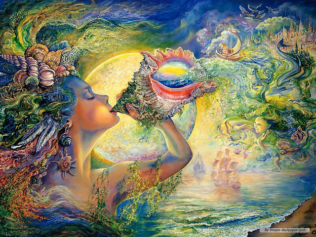 Woman holding bowl food looking free wallpaper - medium preview image