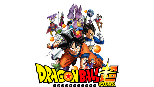 Dragon ball super logo characters free wallpaper - medium preview image