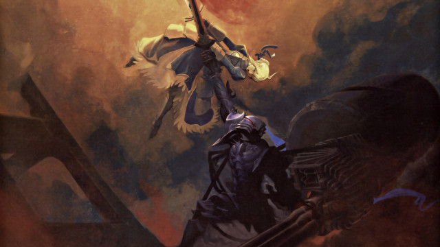 Man sword bird arm sky free wallpaper - medium preview image