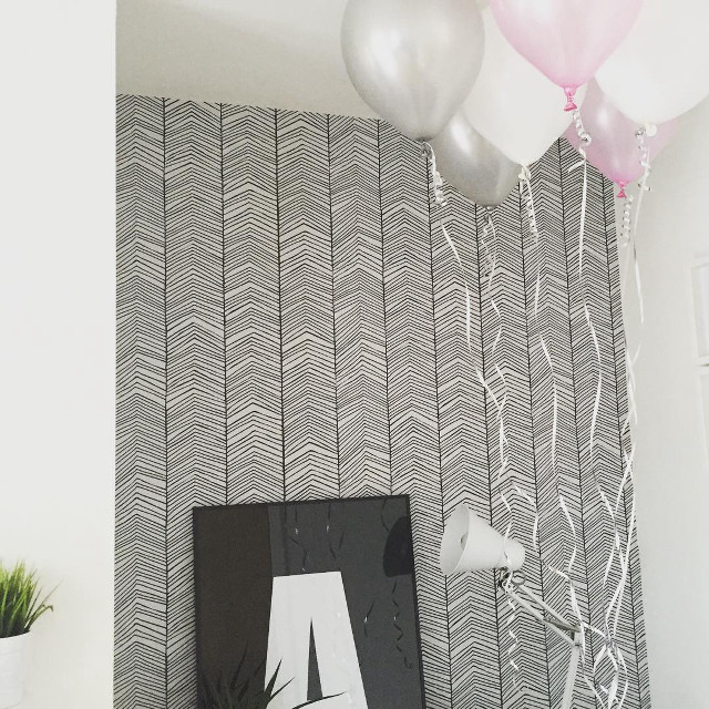 Letter a balloons wall cat free wallpaper - medium preview image