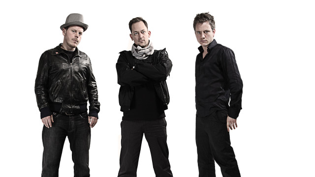 Three men black clothing hats free wallpaper - medium preview image
