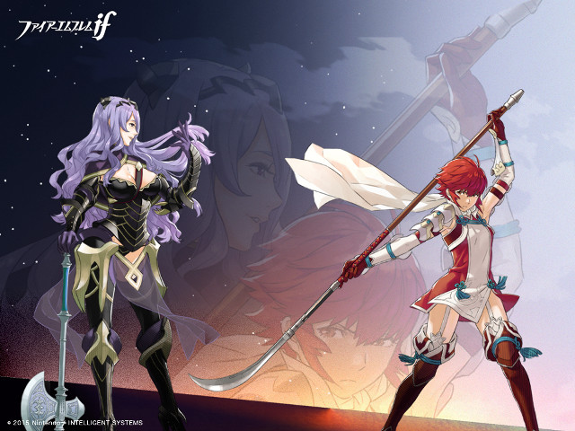 Anime characters swords sky stars free wallpaper - medium preview image