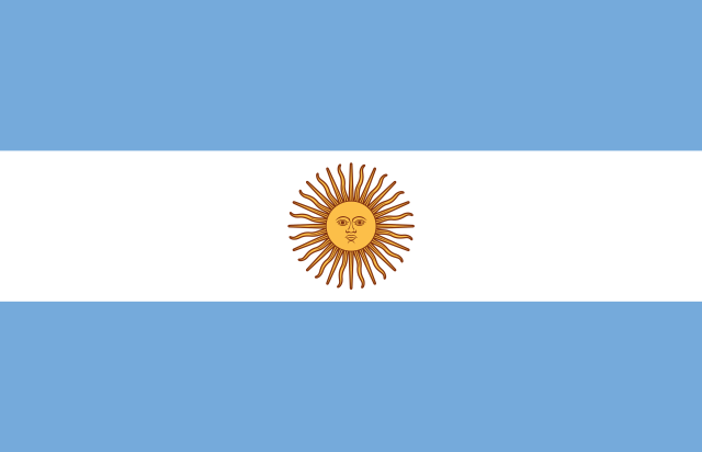 Argentina flag sun digital illustration free wallpaper - medium preview image