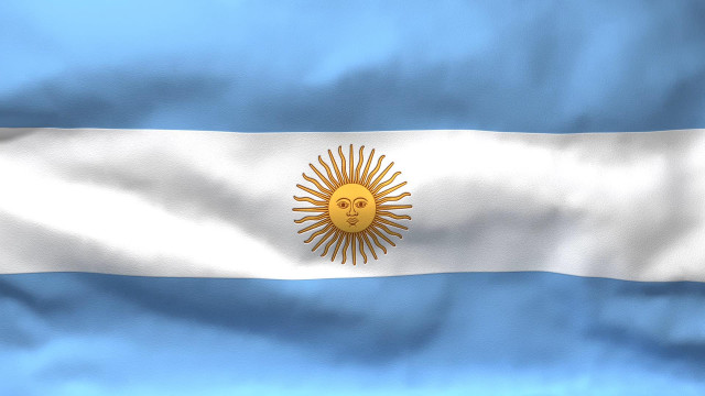 Flag sun blue sky clouds free wallpaper - medium preview image