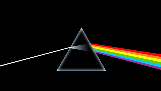 Dark side moon rainbow light #5 free wallpaper - medium preview image