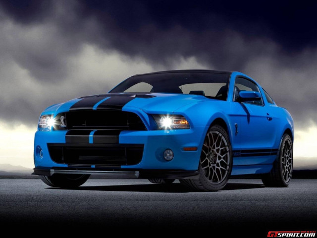 Blue mustang #4 free wallpaper - medium preview image