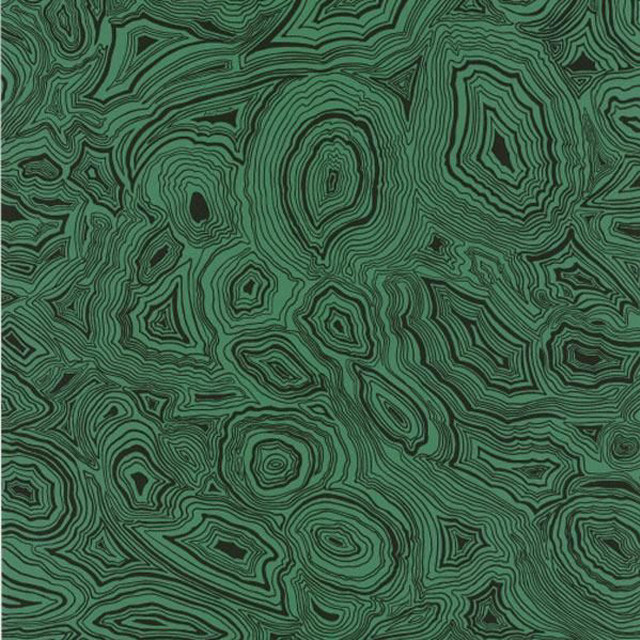 Green black abstract background wavy free wallpaper - medium preview image