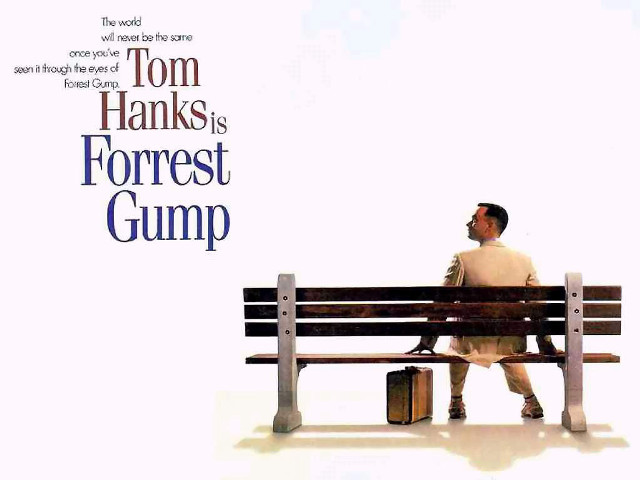 Man bench suitcase movie poster free wallpaper - medium preview image