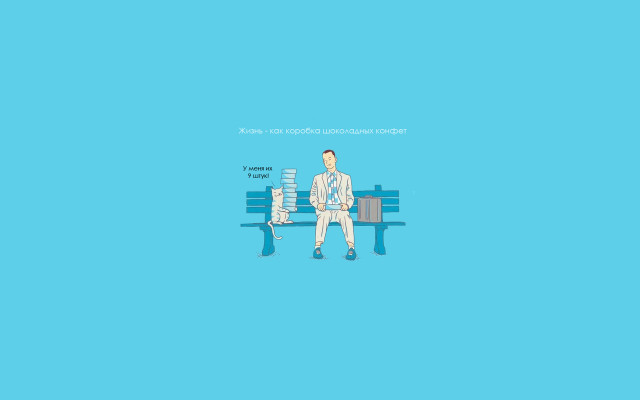 Man bench suitcase dog sitting free wallpaper - medium preview image