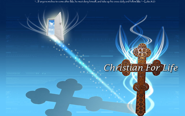 Cross light message illumination faith free wallpaper - medium preview image