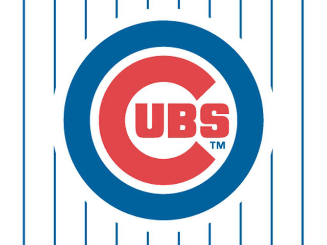 Chicago cubs logo blue red free wallpaper - medium preview image