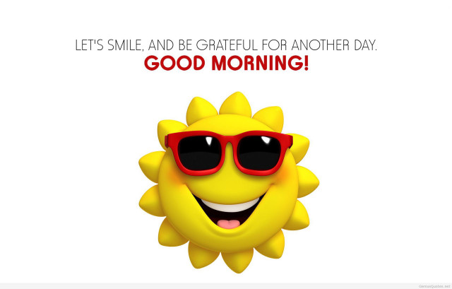 Yellow sun smile sunglasses morning free wallpaper - medium preview image