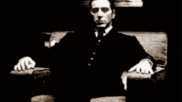 Man sitting chair hands on free wallpaper - medium preview image