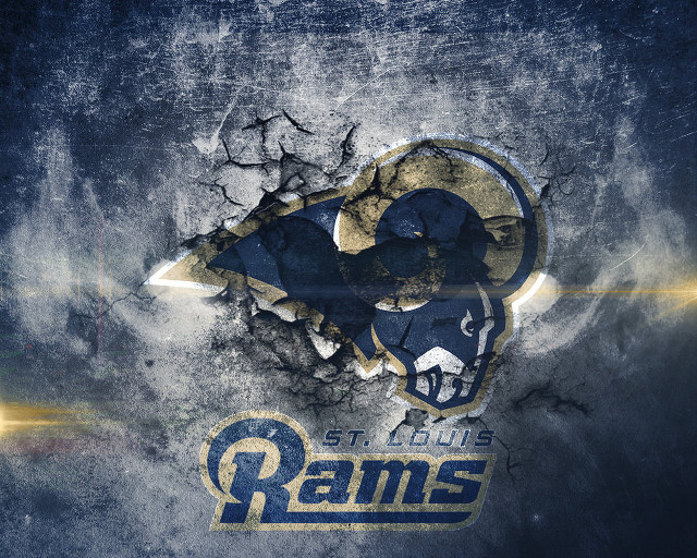 Rams logo cracked background lightning free wallpaper - medium preview image