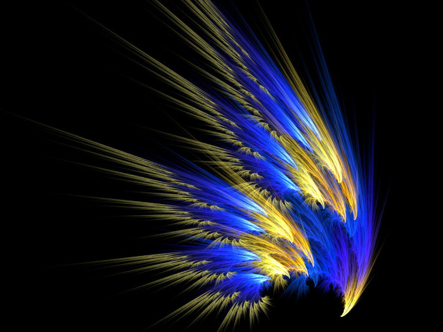 Colorful abstract background black blue #2 free wallpaper - medium preview image
