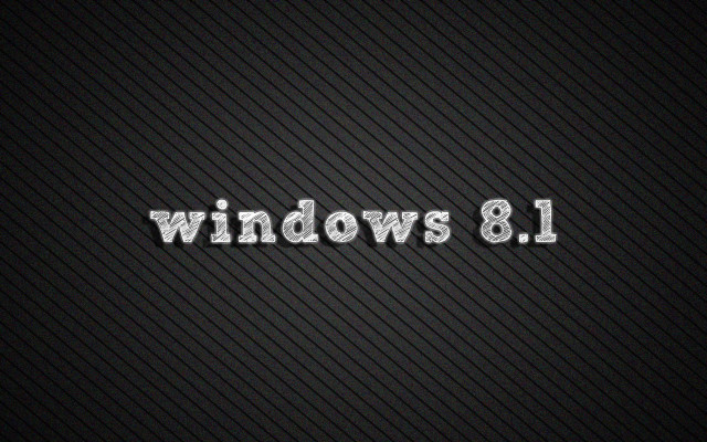 Windows 8 1 black white free wallpaper - medium preview image