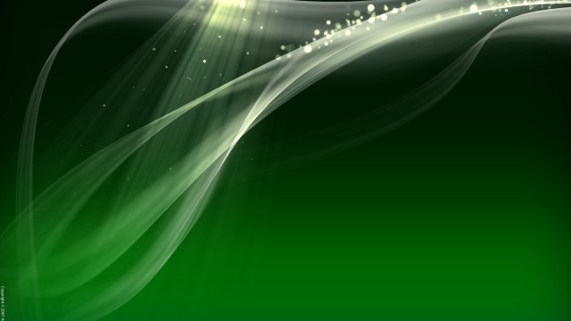 Green background white swirl black free wallpaper - medium preview image
