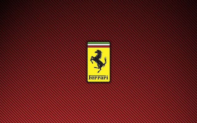 Ferrari logo red background red free wallpaper - medium preview image
