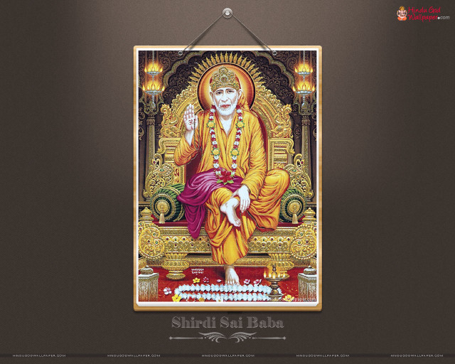 Hindu god metaphysical poster bapu free wallpaper - medium preview image