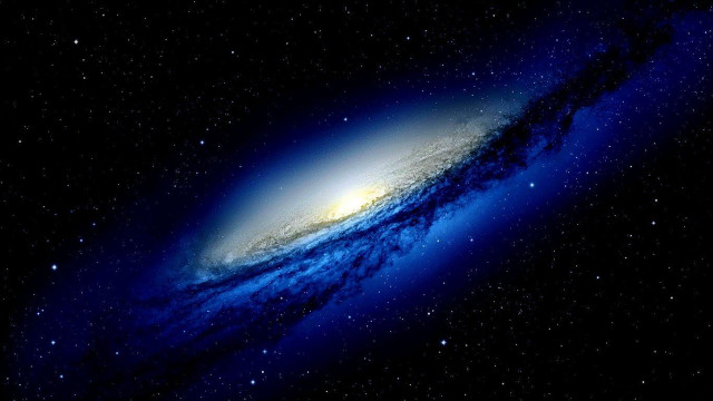 Large blue white object stars #2 free wallpaper - medium preview image