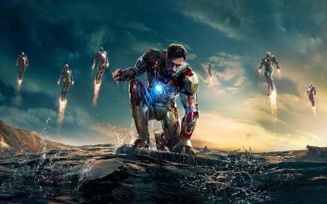 People water robot man group #2 free wallpaper - medium preview image