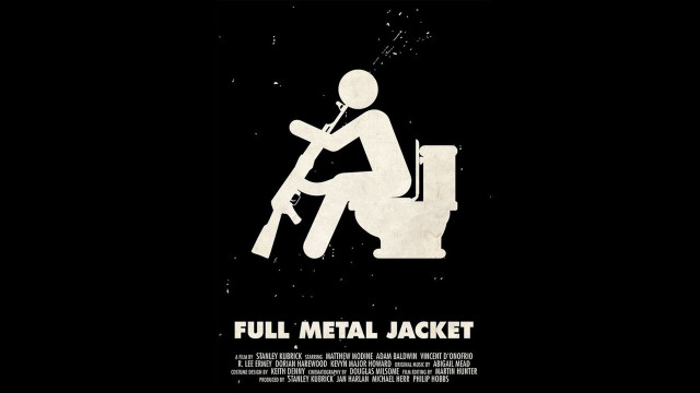 Man sitting toilet hammer poster free wallpaper - medium preview image
