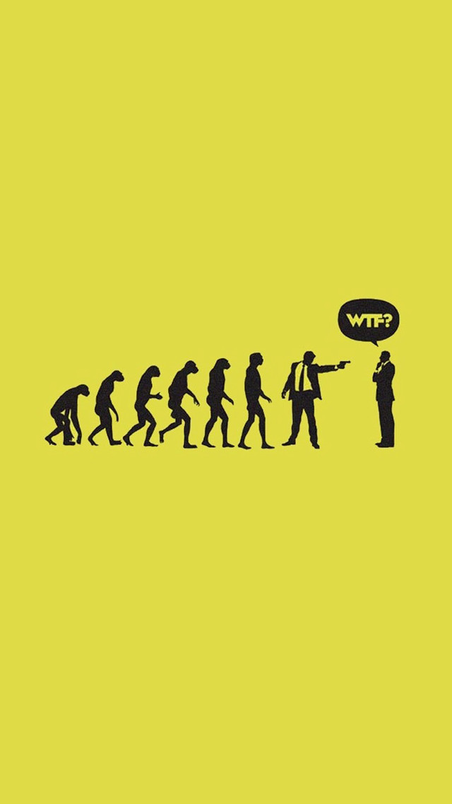 Man gun evolutions yellow background free wallpaper - medium preview image