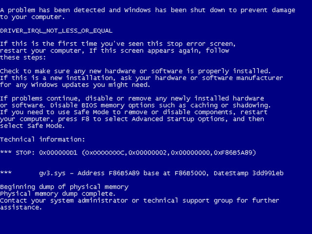 Blue screen message read free wallpaper - medium preview image