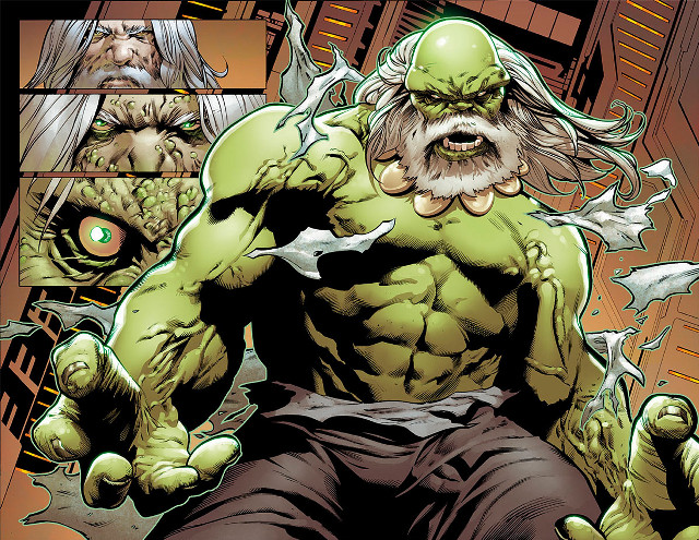 Bearded man demon building comic free wallpaper - medium preview image