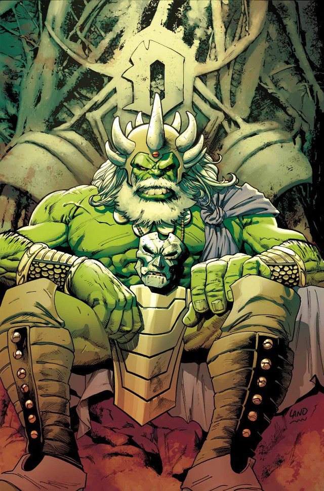 Green man sitting chair forest free wallpaper - medium preview image