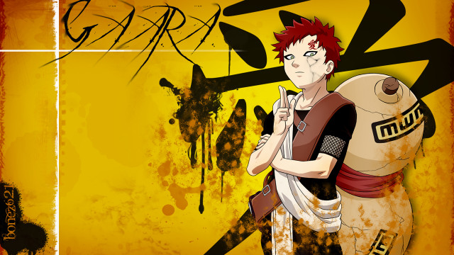 Man red hair backpack yellow free wallpaper - medium preview image
