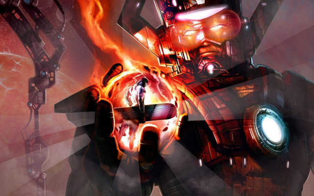 Man holding glowing object fire free wallpaper - medium preview image